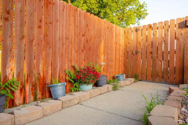 outdoor space at rental properties